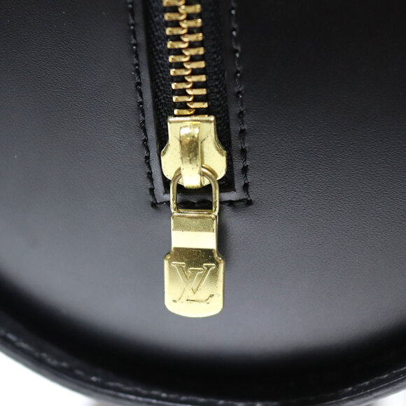 Louis Vuitton Soufflot Black Epi Cylindrical Pouch Handbag - Picture 6 of 9